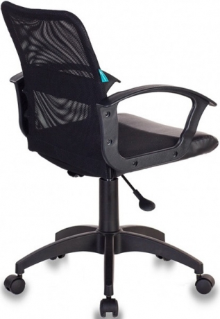 Компьютерное кресло Бюрократ CH-590 черный экокожа/сетка