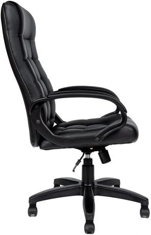Компьютерное кресло Стиль Ультра SOFT экокожа черная