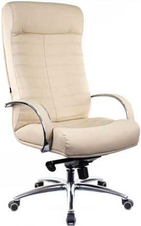 Кресло руководителя Everprof Orion AL M экокожа бежевая