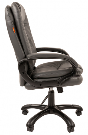 Офисное кресло руководителя Chairman 668 экокожа серый