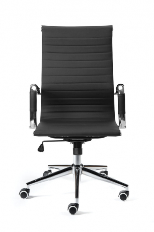 Офисное кресло Norden Техно черная экокожа