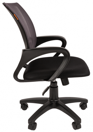 Компьютерное кресло Chairman 696 black серая сетка