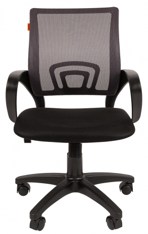 Компьютерное кресло Chairman 696 black серая сетка