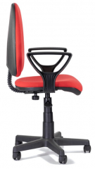 Компьютерное кресло UTFC Престиж Гольф овалина/пластик ткань красный