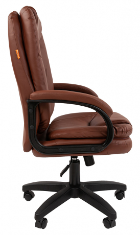 Кресло офисное компьютерное Chairman 668 LT экокожа коричневый