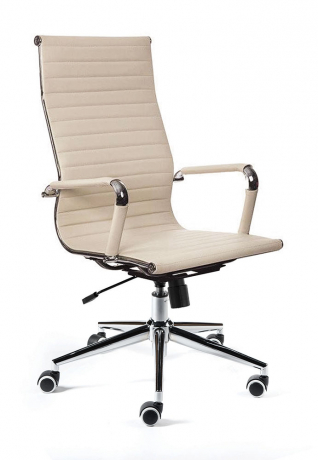 Офисное кресло Norden Техно слоновая кость экокожа