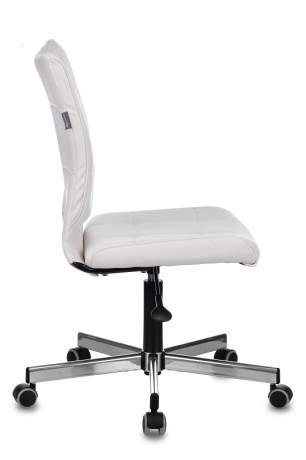 Кресло офисное Бюрократ CH-330M белый Lincoln 100 экокожа