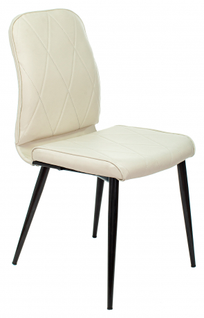 Стул для кухни Бюрократ KF-3 слоновая кость Orion-10 экокожа