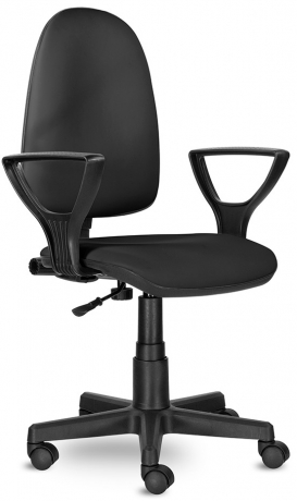 Компьютерное кресло UTFC Престиж Гольф пластик ткань черный