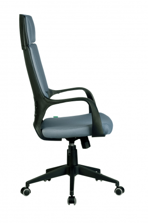 Кресло Riva Chair Iq Rv 8989 светло-серый (черный пластик) 