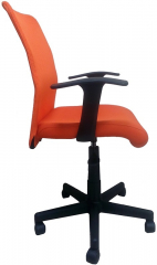 Компьютерное кресло Комфорт Т ткань-сетка оранжевая