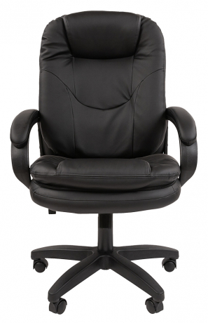 Кресло офисное компьютерное Chairman 668 LT экокожа черный