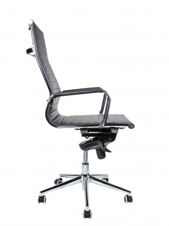 Офисное кресло Norden Техно черная экокожа мультиблок