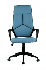 Кресло Riva Chair Iq Rv 8989 синий (черный пластик)