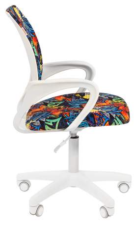 Детское компьютерное кресло Chairman Kids 103 LT с рисунком crazy