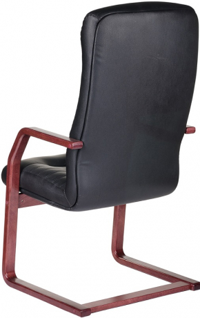 Офисное конференц-кресло Орион Экстра экокожа черная
