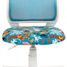 Детское компьютерное кресло Chairman Kids 112 белый пластик/зоопарк