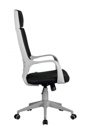 Кресло Riva Chair 8989 черный (серый пластик)