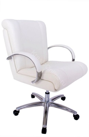 Кресло Орхидея Хром (Orchid Chrome): создайте стильное и комфортное рабочее пространство с низкой спинкой