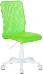 Детское компьютерное кресло Бюрократ KD-9 салатовый сетка/ткань