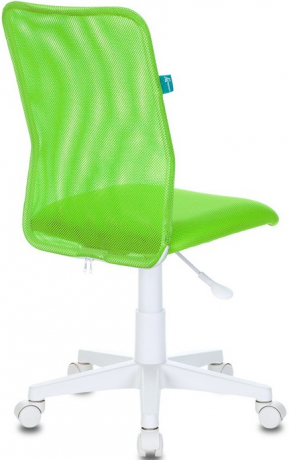Детское компьютерное кресло Бюрократ KD-9 салатовый сетка/ткань