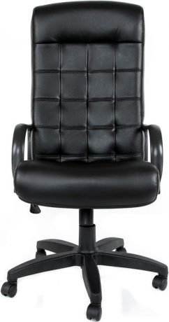 Кресло офисное Стиль Стандарт кожзам черный