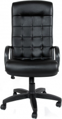 Кресло офисное Стиль Стандарт кожзам черный