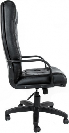 Кресло офисное Стиль Стандарт кожзам черный
