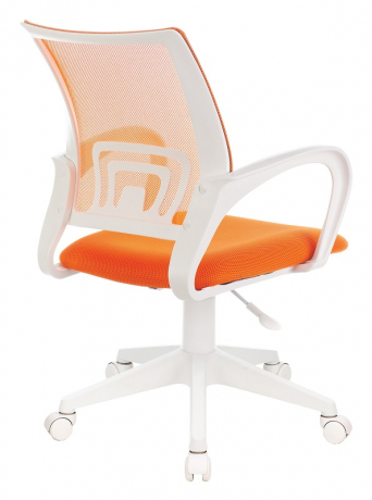 Кресло офисное Бюрократ CH-W695NLT оранжевый сетка/ткань