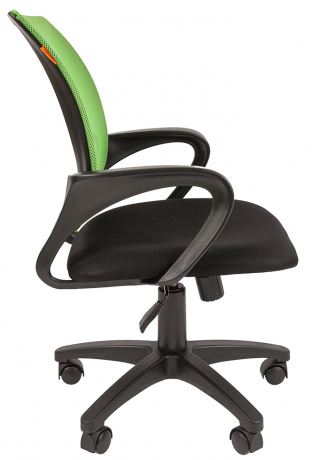 Компьютерное кресло Chairman 696 black зеленая сетка