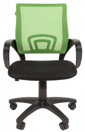 Компьютерное кресло Chairman 696 black зеленая сетка