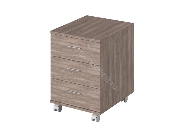 Тумба подкатная Р-91 с замком (420х500х576)