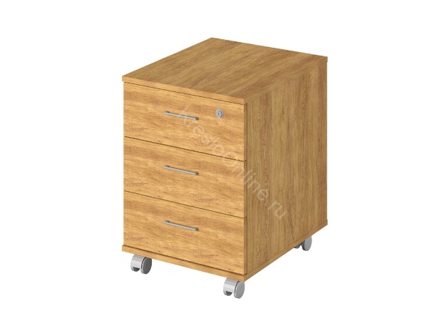 Тумба подкатная Р-91 с замком (420х500х576)