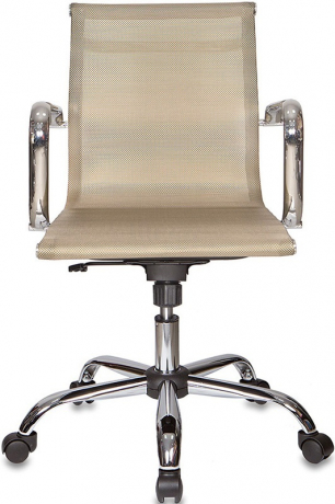 Кресло руководителя Бюрократ CH-993-Low золотистый сетка