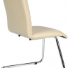 Стул офисный Линк хром экокожа бежевая