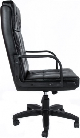 Кресло офисное Президент Стандарт экокожа черная