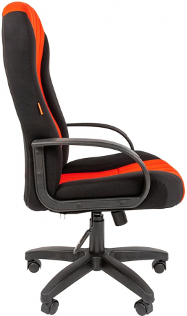 Кресло офисное компьютерное Chairman 685 CT ткань черная/красная