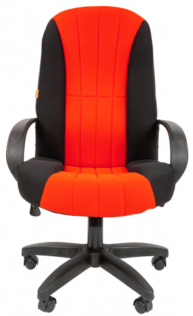 Кресло офисное компьютерное Chairman 685 CT ткань черная/красная