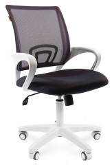 Компьютерное кресло Chairman 696 white серый