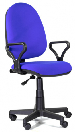 Компьютерное кресло UTFC Мартин Самба пластик ткань синий