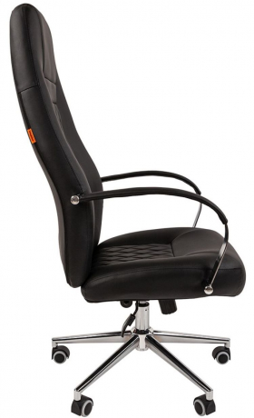 Офисное кресло руководителя Chairman 950 экокожа черная