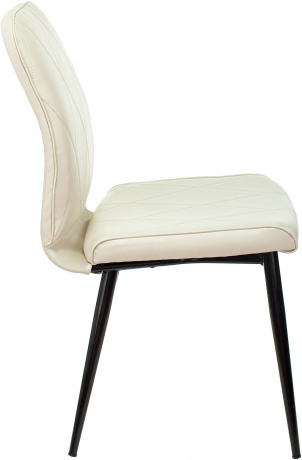 Стул для кухни Бюрократ KF-3_2 комплект 2 шт. слоновая кость Orion-10 экокожа