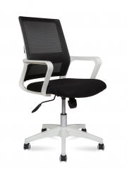 Офисное кресло Norden Бит LB белый пластик/черная сетка