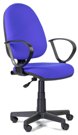 Компьютерное кресло UTFC Мартин Рондо пластик ткань синий