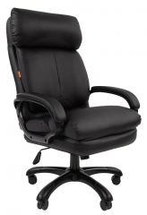 Офисное кресло руководителя Chairman 505 экокожа черная