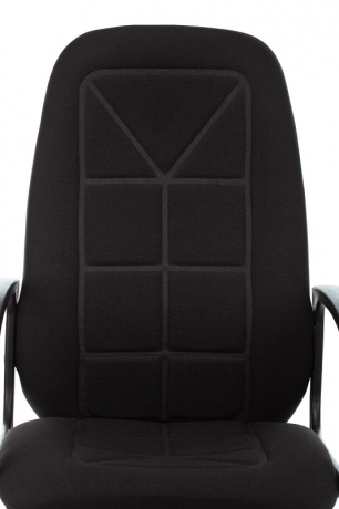 Кресло руководителя Бюрократ CH 727 черный ткань