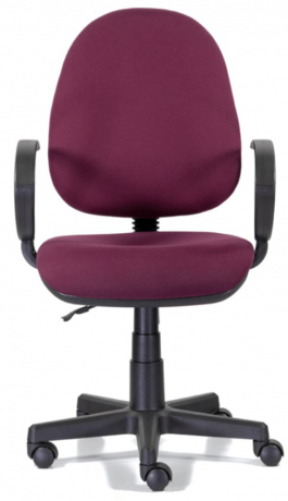 Компьютерное кресло UTFC Мартин Рондо ПВМ пластик ткань бордовый