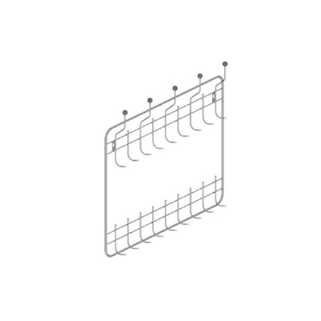 Вешалка настенная 2-х ярусная 1100-К  (988*95*883)