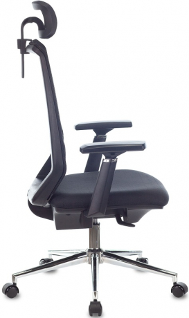 Ортопедическое компьютерное кресло Бюрократ MC-612N-H черный ткань