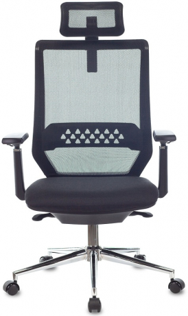 Ортопедическое компьютерное кресло Бюрократ MC-612N-H черный ткань